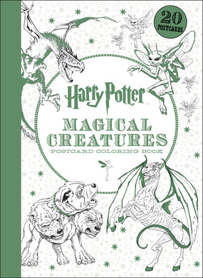 Harry Potter Magical Creatures Postcard Coloring Book