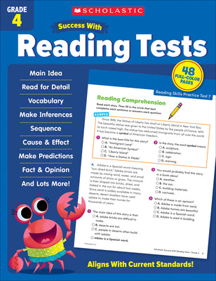 Scholastic Success with Reading Tests Grade 4 Workbook