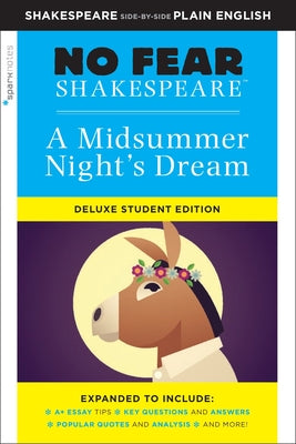 Midsummer Night's Dream: No Fear Shakespeare Deluxe Student Edition: Volume 29