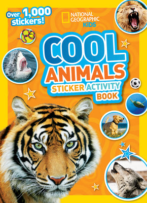 Cool Animals Sticker Activity Book [With Sticker(s)]