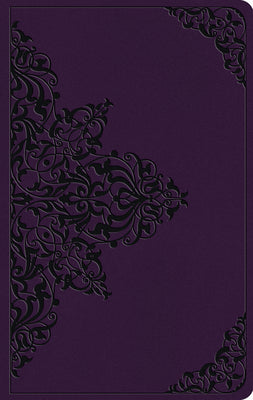 ESV Large Print Value Thinline Bible (Trutone, Lavender, Filigree Design)