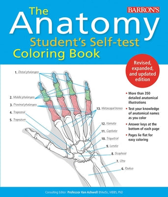 Anatomy Student's Self-Test Coloring Book