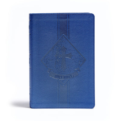 KJV Kids Bible, Royal Blue Leathertouch