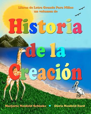 Historia de la Creación: Libros de Letra grande para Niños