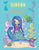 Sirena Libro de colorear para niños: Libro de colorear y actividades para niños, Edades: 3-6,7-8