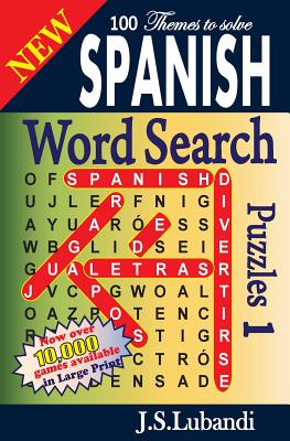 New SPANISH Word Search Puzzles