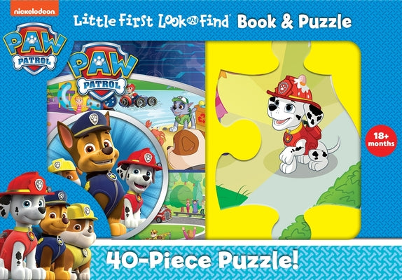 Nickelodeon Paw Patrol: Little First Look and Find Book & Puzzle