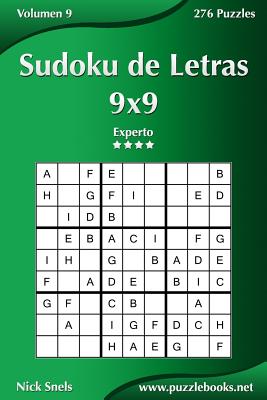 Sudoku de Letras 9x9 - Experto - Volumen 9 - 276 Puzzles