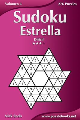 Sudoku Estrella - Difícil - Volumen 4 - 276 Puzzles