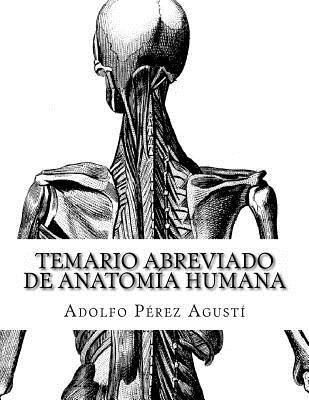 Temario Abreviado de Anatomía Humana