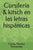 Cursilería & Kitsch En Las Letras Hispánicas