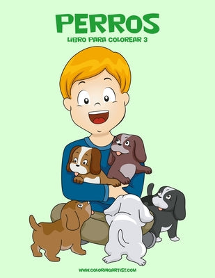 Perros libro para colorear 3