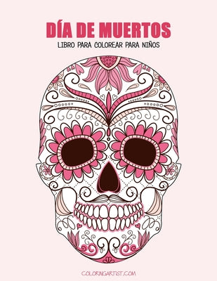 Día de Muertos libro para colorear para niños 1