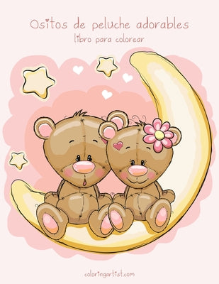 Ositos de peluche adorables libro para colorear 1