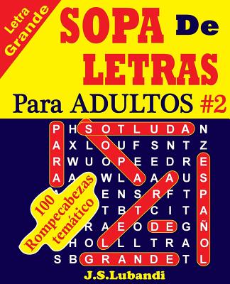 SOPA De LETRAS Para ADULTOS