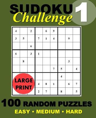 Suduko Challenge #1: 100 Random Suduko Puzzles