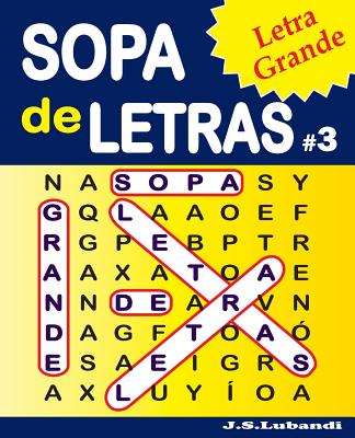 SOPA de LETRAS #3 (Letra Grande)