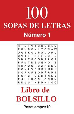 100 Sopas de letras Libro de Bolsillo - N. 1