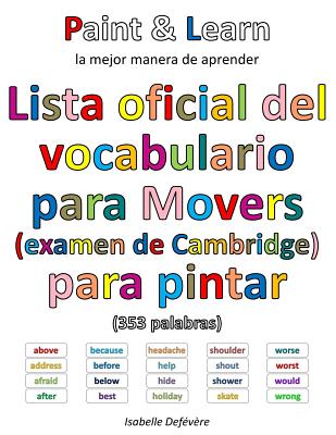 Lista oficial del vocabulario para Movers (examen de Cambridge)