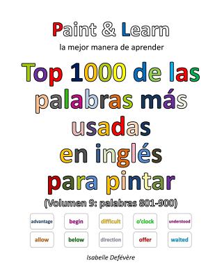 Top 1000 de las palabras más usadas en inglés (Volumen 9 palabras 801-900)