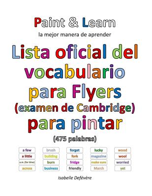 Lista oficial del vocabulario para Flyers (examen de Cambridge)