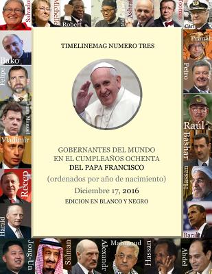 Gobernantes del Mundo el día del cumpleaños 80 del Papa Francisco: Diciembre 17, 2016