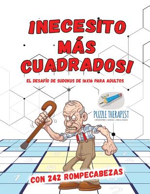 ¡Necesito más cuadrados! El desafío de sudokus de 16x16 para adultos Con 242 rompecabezas