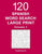 Spanish Word Search Large Print: 120 Puzzles - Volume 1