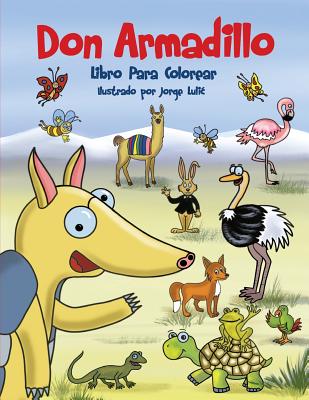 Don Armadillo libro para colorear