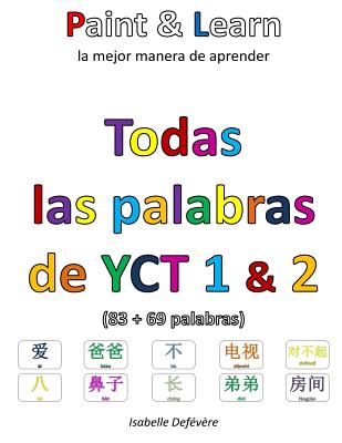 Todas las palabras de YCT 1 & 2: Paint & Learn