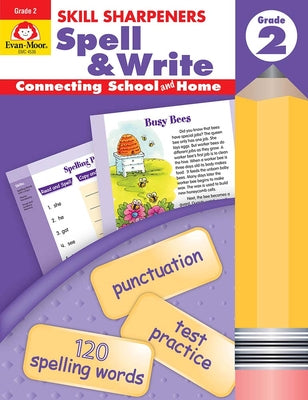 Skill Sharpeners: Spell & Write, Grade 2 Workbook