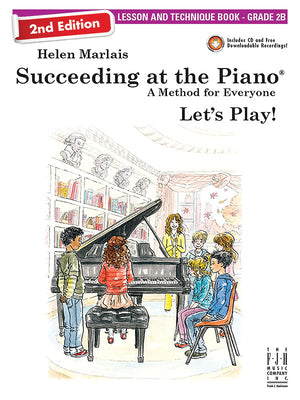 Succeeding at the Piano, Lesson & Technique Book - Grade 2b (2nd Edition)