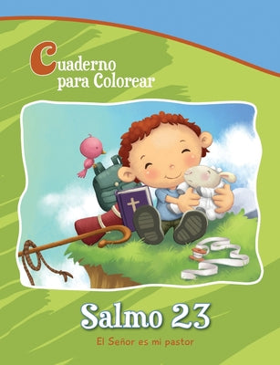 Salmo 23 - El Señor es mi pastor: Cuaderno para colorear