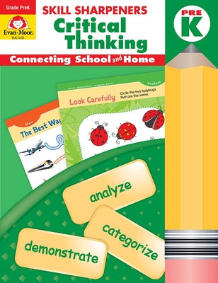 Skill Sharpeners: Critical Thinking, Prek Workbook