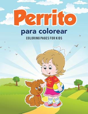 Perrito para colorear