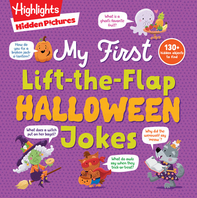 Hidden Pictures My First Lift-The-Flap Halloween Jokes