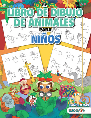 El Libro de Dibujo de Animales Para Niños: Cómo Dibujar 365 Animales, Paso a Paso (Libros Para Niños de 10 Años, Libros Para Niños de 10 Años)