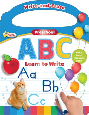 Active Minds Write-And-Erase Preschool ABC: Learn to Write