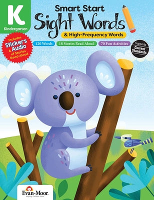 Smart Start: Sight Words & High-Frequency Words, Kindergarten Workbook