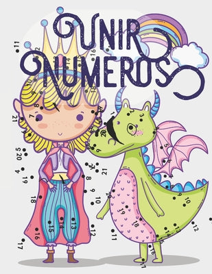 Unir Numeros: Libro de actividades para niños, Unir puntos infantil, Unir puntos numeros niños 4-10 años.