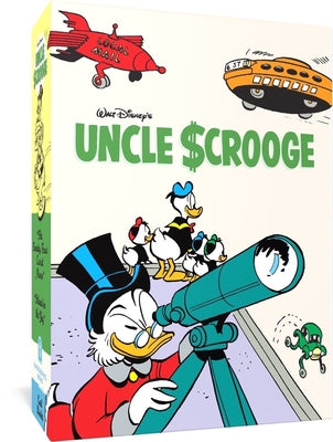 Walt Disney's Uncle Scrooge Gift Box Set the Twenty-Four Carat Moon & Island in the Sky: Vols 22 and 24