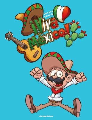 Livro para Colorir de Viva México