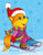 Nieve libro para colorear 2