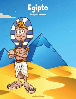 Egipto libro para colorear