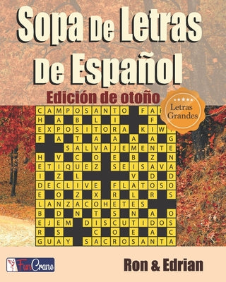 Sopa De Letras De Español: Edición de otoño