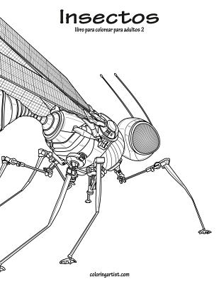 Insectos libro para colorear para adultos 2