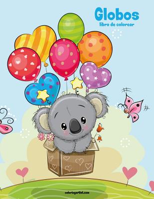 Globos libro para colorear 1