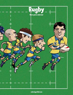 Rugby libro para colorear 1