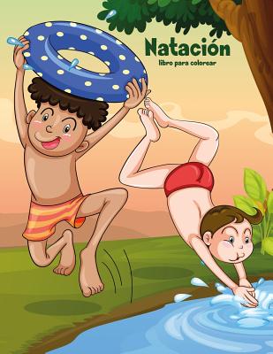 Natación libro para colorear 1