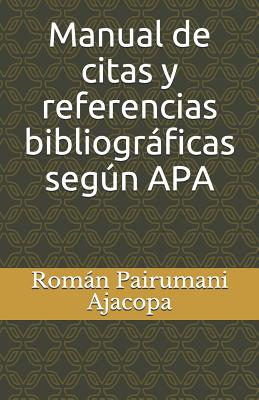 Manual de citas y referencias bibliográficas según APA